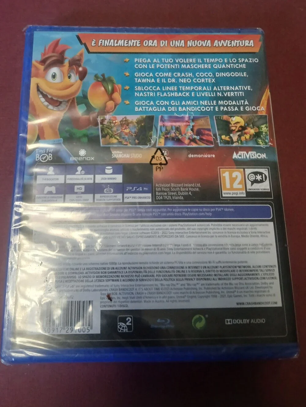 Activision unopened ps4